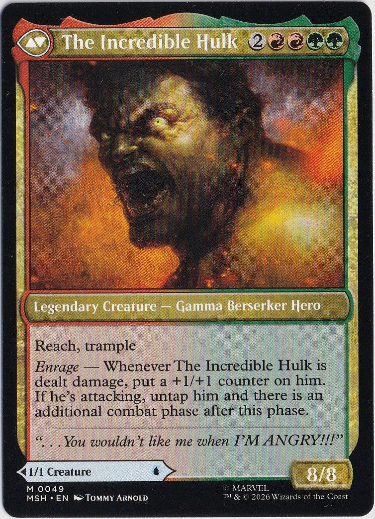 Bruce Banner/Incredible Hulk M0049