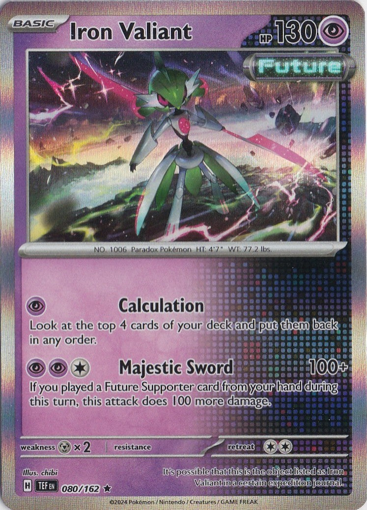 Iron Valiant 080/162 Sv05: Temporal Forces Holo