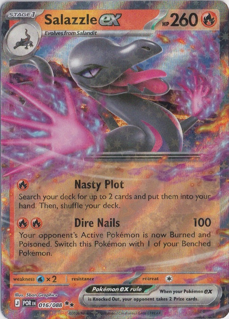 Salazzle ex 016/088 Me03: Perfect Order Holo