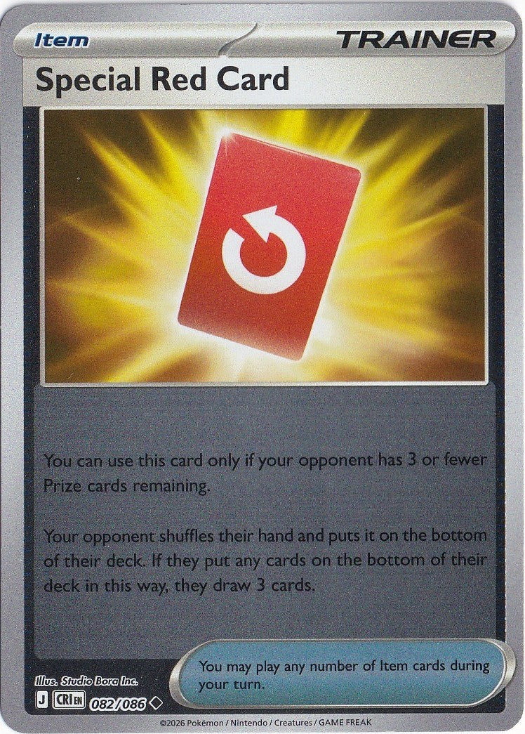 Specal Red Card 082/086