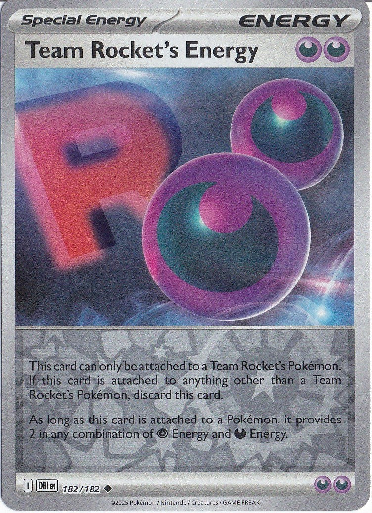 Team Rocket's Energy 182/182