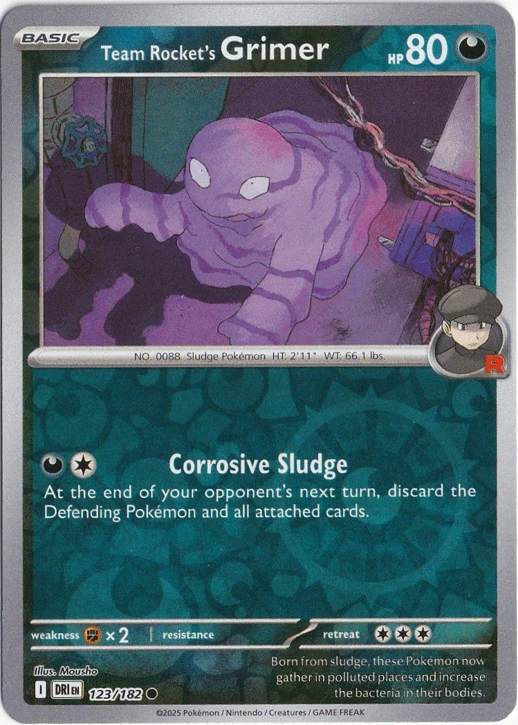 Team Rocket's Grimer 123/182