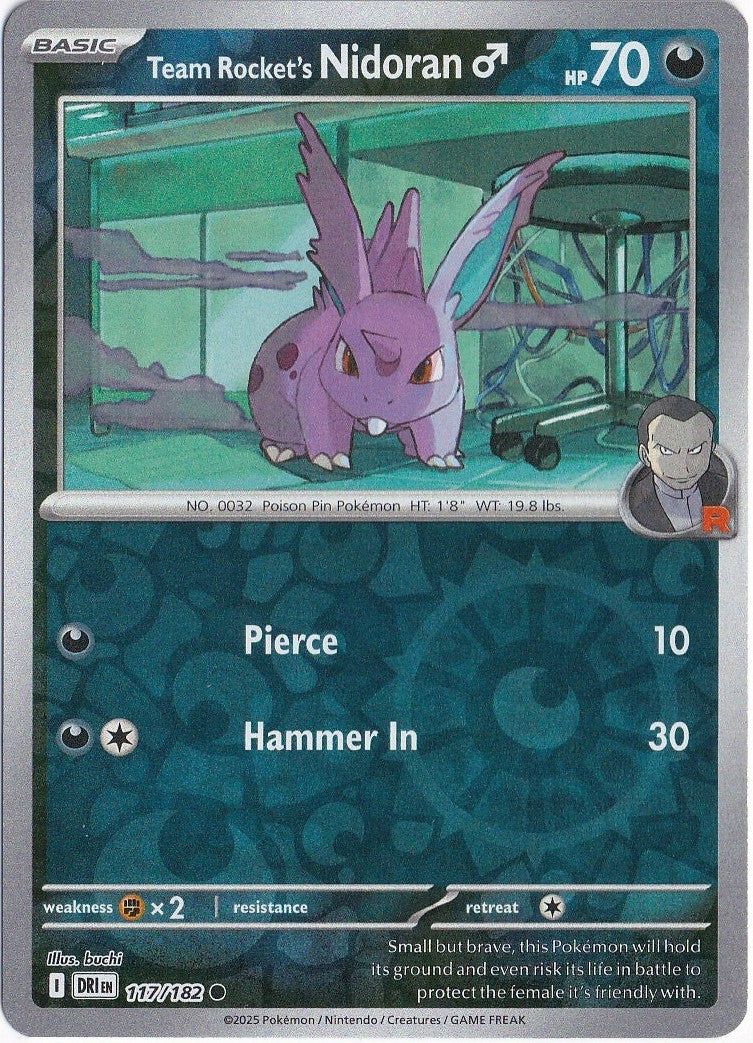 Team Rocket's Nidoran 117/182