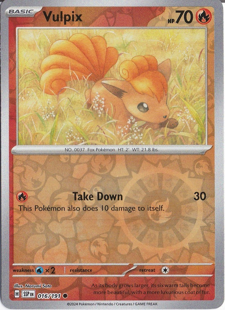 Vulpix 016/191
