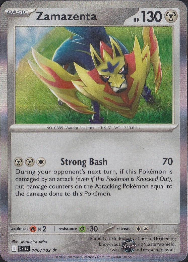 Zamazenta 146/182 Sv10: Destined Rivals Holo