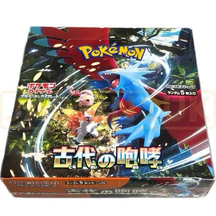 Pokemon TCG Scarlet & Violet Ancient Roar Japanese Booster Box sv4k New & Sealed